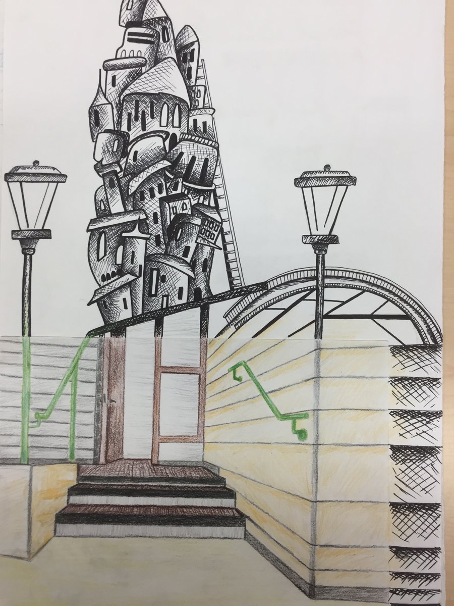 RHHSshowcase's tweet photo. Students in Grade 12 Visual Art imagined their world beyond school walls. Take a look at where creativity can take you. https://t.co/o8yLci1cMR