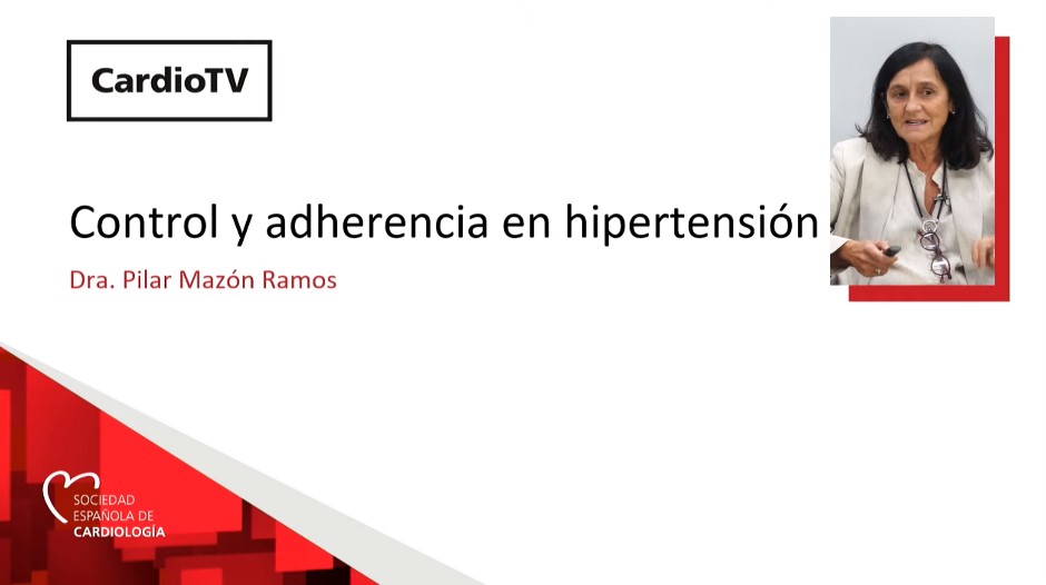 secardiologia's tweet photo. Le toca el turno a Pilar Mazón Ramos, quien esboza el control y adherencia en hipertensión: "Hay que simplificar el tratamiento farmacológico de las enfermedades crónicas". #AdherenciaControlRCV

🎦Únete al #CardioTV y envía tus preguntas: https://t.co/SWdgp45RS2 https://t.co/v5p26byTNI