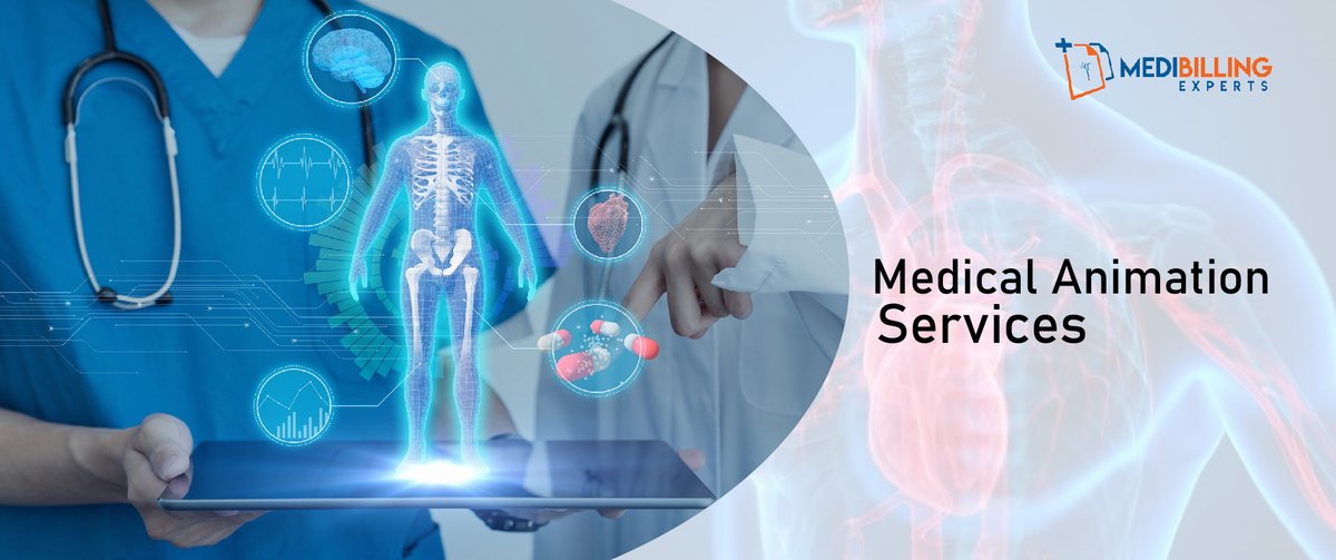 MediBillExperts's tweet image. Presenting the tedious medical concepts by using 2D and 3D animation techniques through our Medical Animation Services.
medibillingexperts.com/services/medic… 
#medicalanimation #2d3danimation #characteranimation #healthcarevisualization #multimediapresentation 
support@medibillingexperts.com