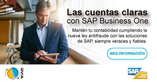 GSPBusinessOne's tweet photo. GSP y #SAPBusinessOne te garantizan el cumplimiento contable frente a la nueva ley antifraude de la Agencia Tributaria. Las cuentas claras, veraces y fiables con #SAPBusinessOne.
Más información en: https://t.co/m3TGDLVqn8 https://t.co/d6oj2QwOuY