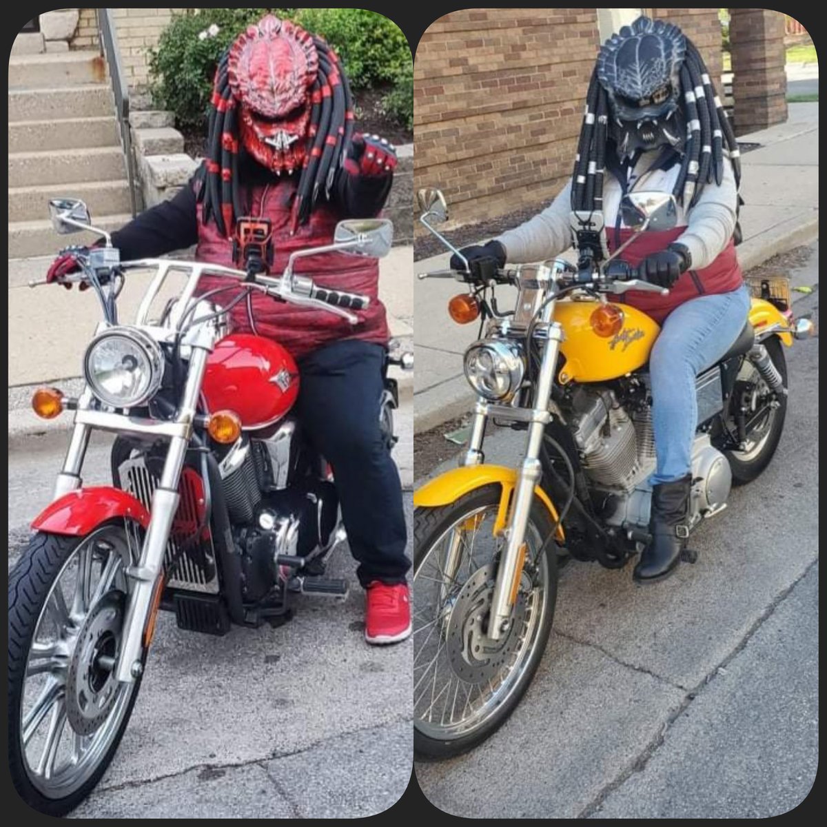 joeyveneno's tweet photo. Hunting ride 😁 #PredatorHelmet #PredatorHelmets #GhostBikerHelmets https://t.co/WU6Jz1Zrt4