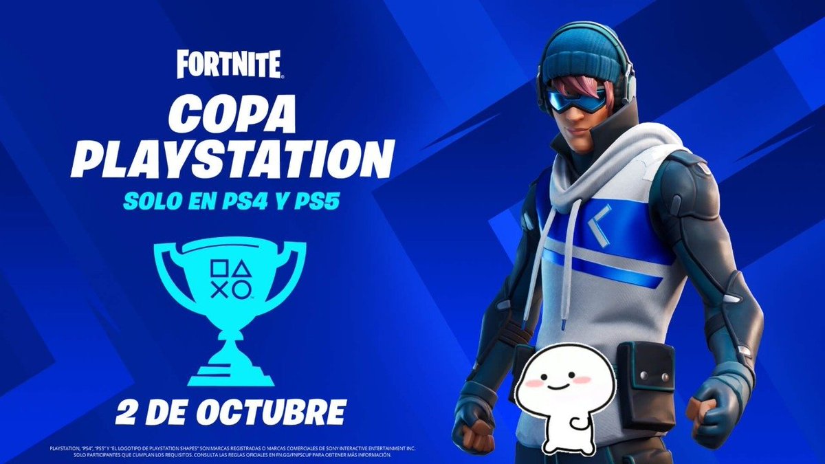 jolx08's tweet photo. ¡Llega la Copa PlayStation (modo solitario)!
Este torneo es exclusivo para PS4 y PS5 permitirá competir para ganar una parte del premio de 113,400 $ en Octubre y a la de otros 113,400 $ en Noviembre.
Asi que prepara tus edits y buena suerte
#fortnite
#jolx99 #codigocreador https://t.co/o0BWMz2RfE