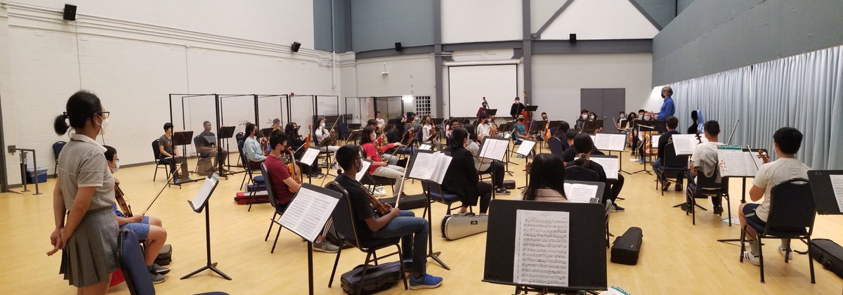 We're back!

On Monday evening, we returned to <a href="/LivingArtsCtr/">Living Arts Centre</a> to begin rehearsals for our 2021/22 concert season! We are all looking forward to a safe, exciting season of music, live and in person!

Keep up-to-date on concerts &amp; special events by visiting: mississaugasymphony.ca
