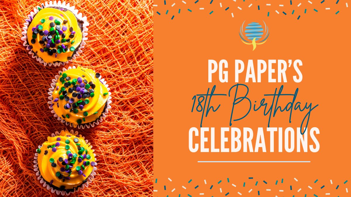 PGpaperLtd's tweet photo. With our #18thbirthday just a day away we’ve been catching up with more of the #PGteam as we approach this milestone, looking back on their highlights and challenges at PG Paper!
Today we’re speaking to our team members, Iain, Rajesh, Pat, and Justine- https://t.co/dLv21dRyID https://t.co/ZEIzaQVSlp