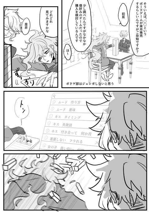 イデ監♀(監督生不在)
※付き合ってるけどまだキスしてない(したい)デ
キモヲタだし特にオチもないので何でも許せる人向け。 