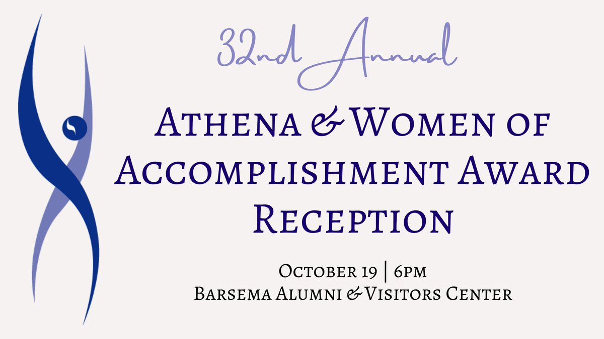 DeKalbILChamber's tweet photo. Join us at the 32nd Annual ATHENA &amp; Women of Accomplishment Award Reception on October 19th! Early bird tickets are on sale now through this Friday, October 1st. Learn more about the ATHENA Award, this year's finalists, and how to get your tickets at https://t.co/CH0wk4ppuA. https://t.co/V3iKQNzUrg