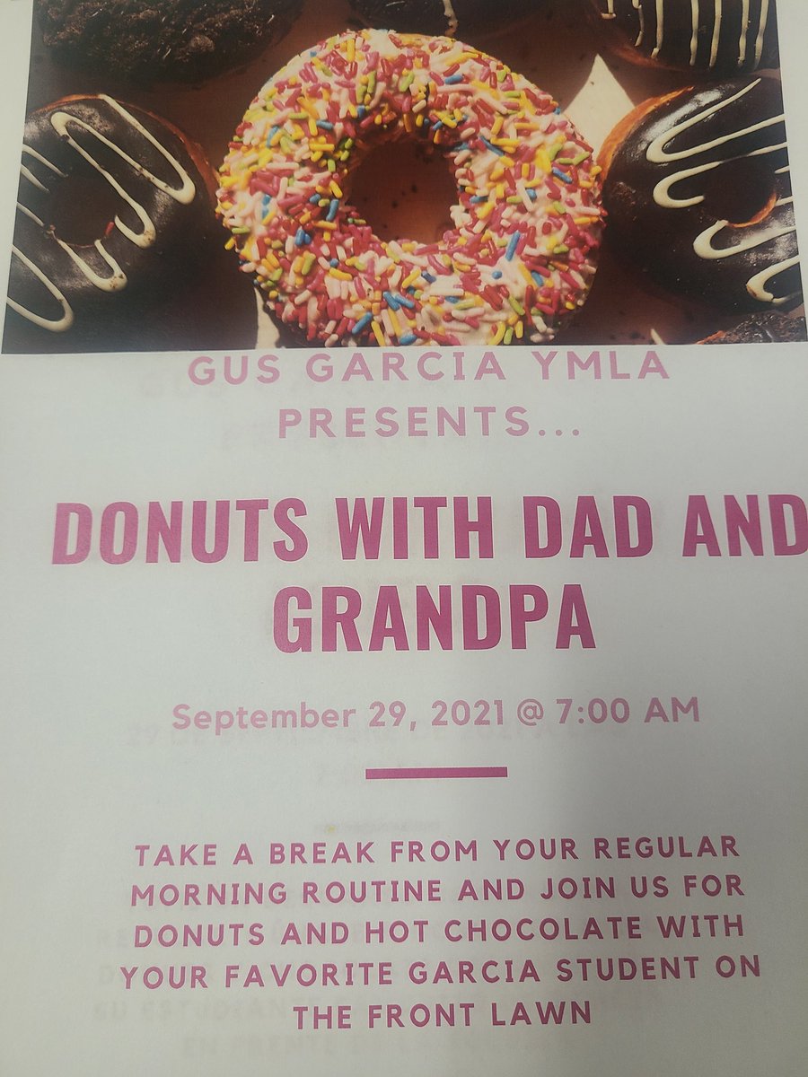Donuts with Dad &amp; Grandpa was a success this morning! Please follow GGYMLA for all our upcoming events! Way to go Dragons!