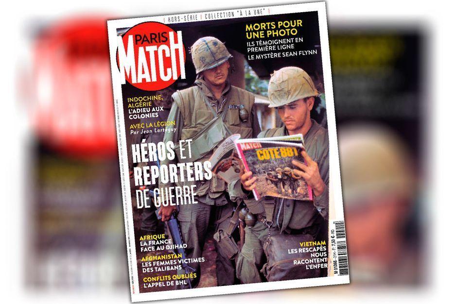 ParisMatch's tweet photo. Dans les archives de Match - "Héros et reporters de guerre", un hors-série de Paris Match https://t.co/UwIG16G93N https://t.co/KFVocZ4Krj