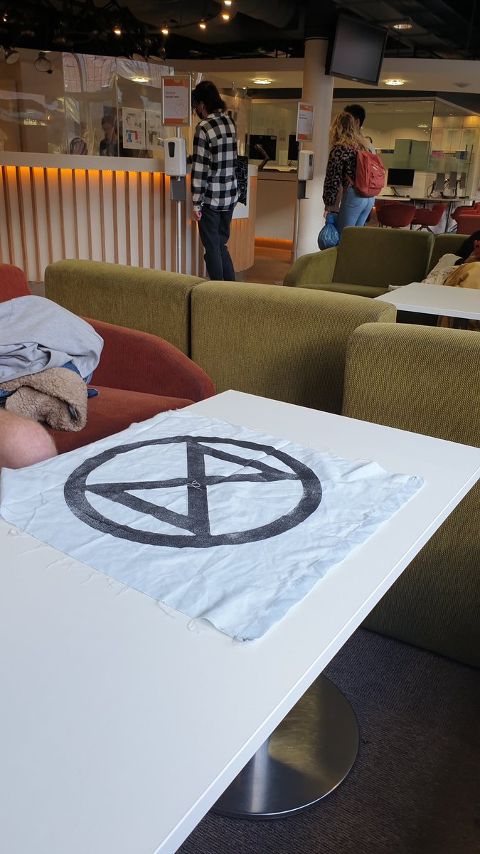 We're here in the guild for our welcome meeting at 5!