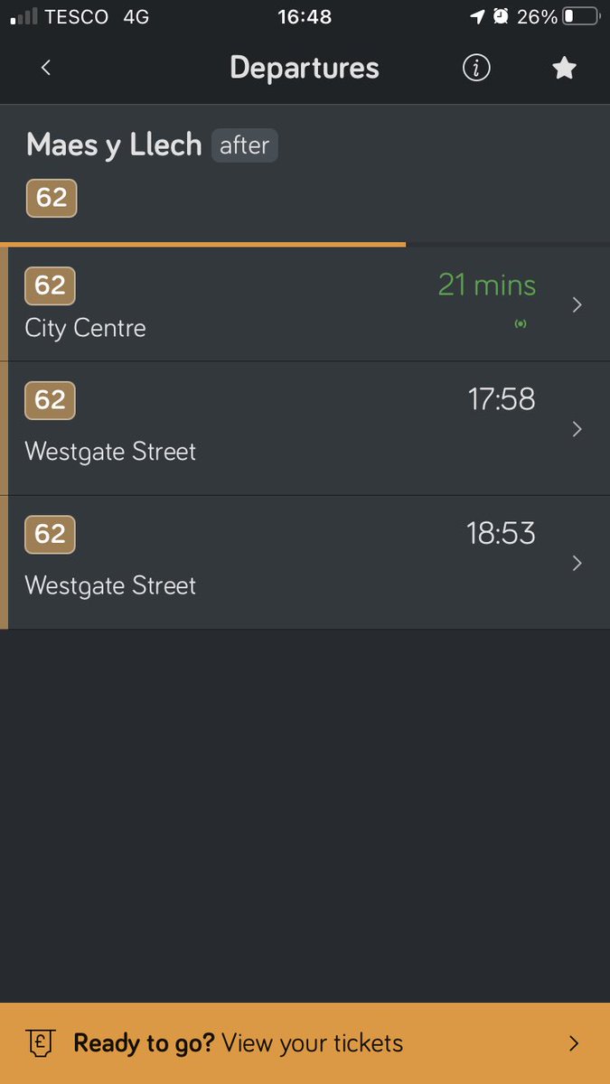 GlammaLexus's tweet photo. @Cardiffbus my last post was 12 mins ago yet there’s only 5 mins come off the time in your app. I’ll post again in 5 https://t.co/W5nQJeJEhS