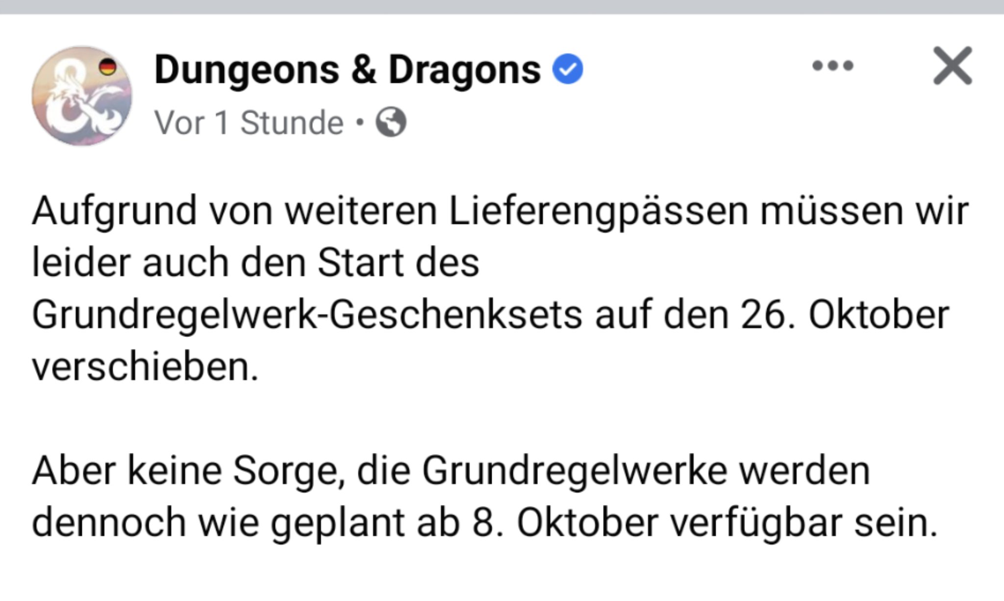 Dungeons & Dragons auf Deutsch on Twitter "Das deutschsprachige Geschenkset mit den DnD