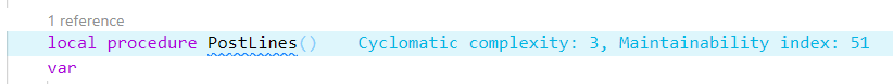 lucvanvugt's tweet image. Thanx for the instant help on getting this working. Great to have the metrics back in my code.

#cyclomaticcomplexity