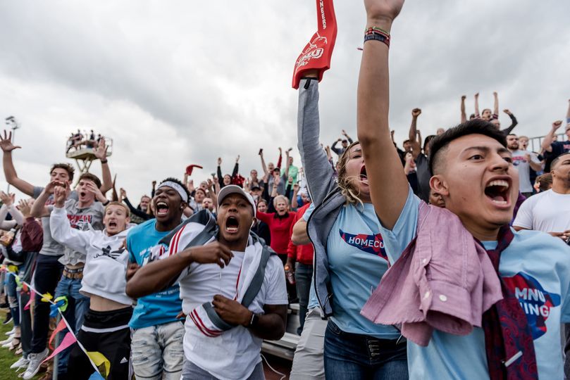 The Homecoming Football Game is coming back to campus this fall! Let's fill old Pioneer Stadium to the brim and cheer on the Pioneers to victory over Central Methodist. 
The game starts at 2pm on Saturday, October 23. Purchase your Athletics Pass in advance.
Goooooooooo Pioneers!