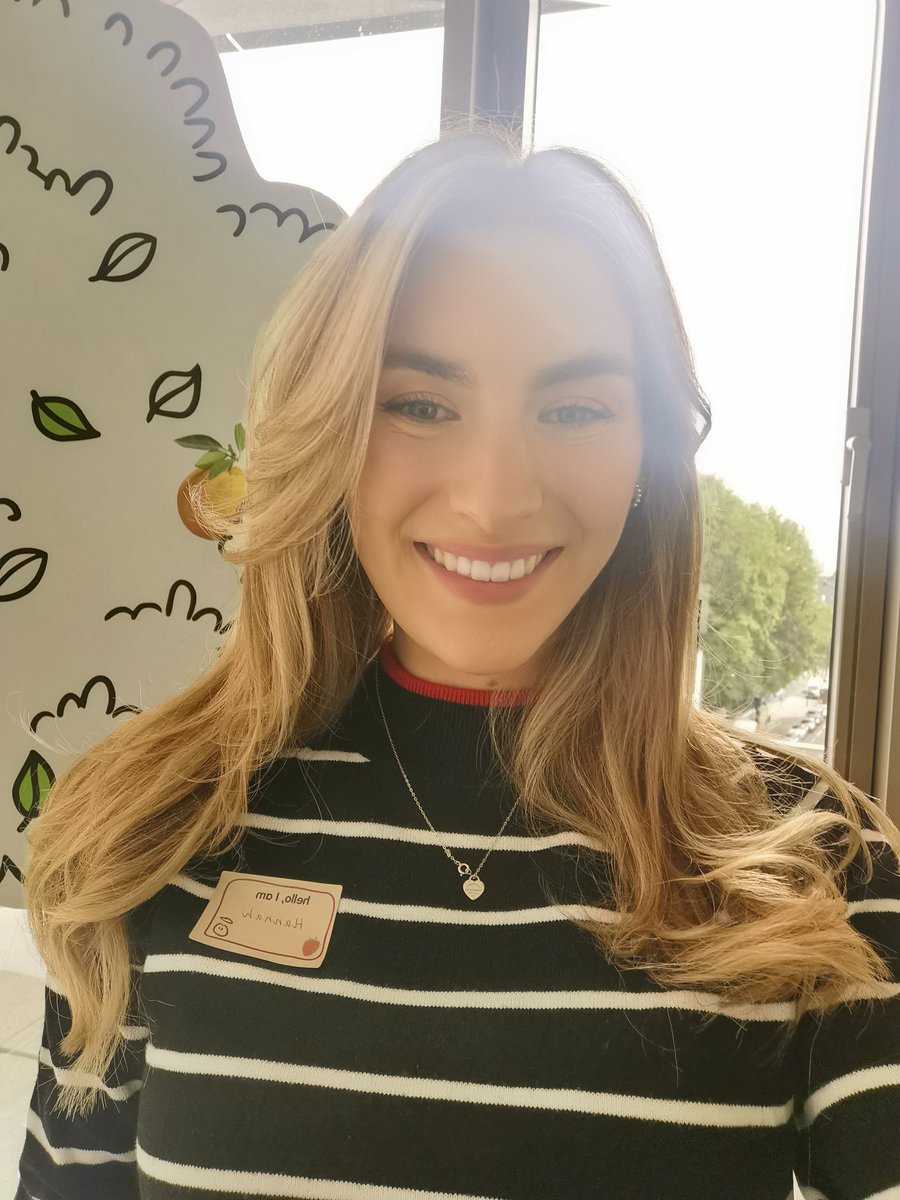 I couldn't be happier collecting name tags again from in person events ✏️✏️ ✏️