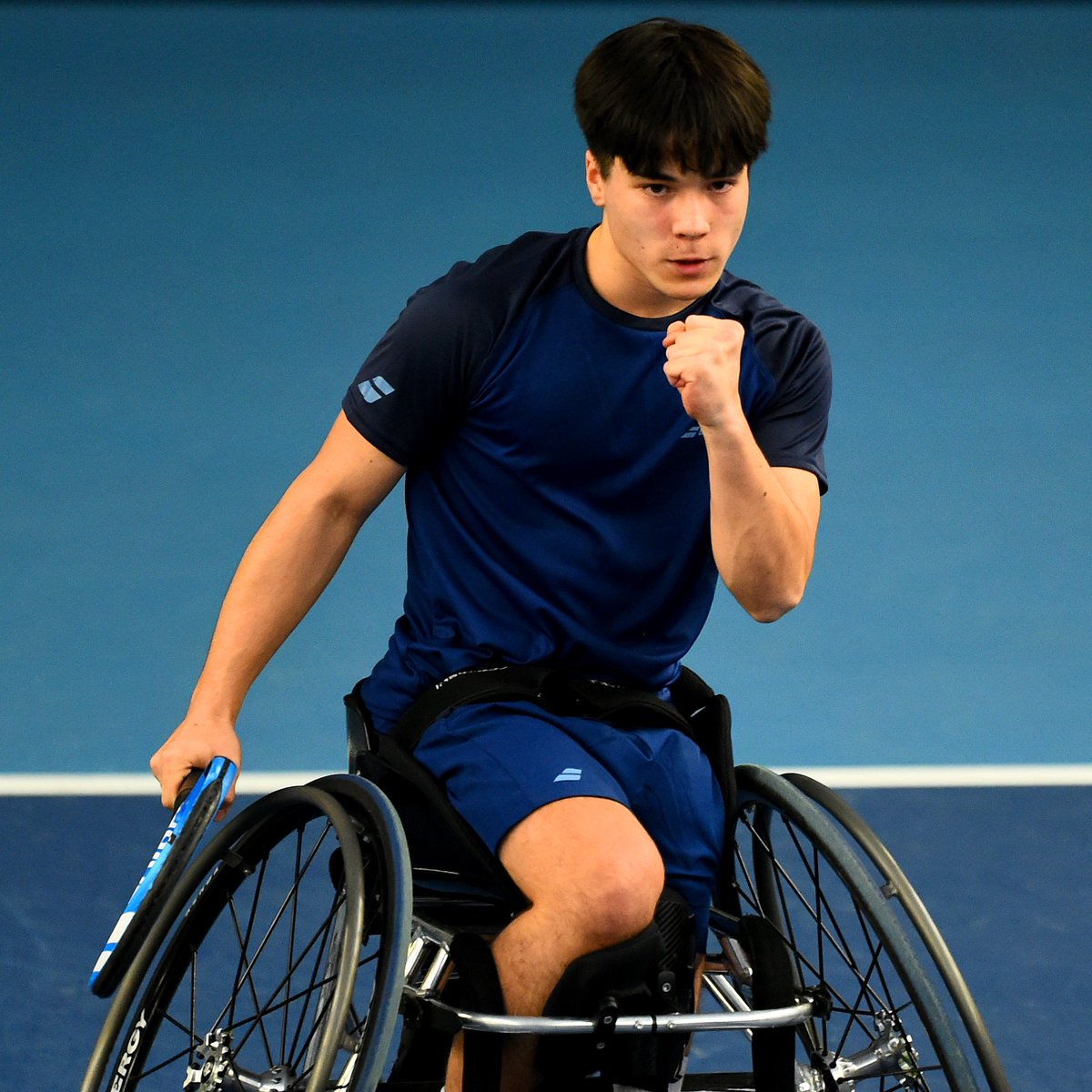 💪 2 from 2 for 🇬🇧 Juniors 💪 @DahnonW @BenBartram3 win singles 2-0 to give Great Britain an unassailable lead against the Netherlands at the World Team Cup More on Day 3 in Sardinia 👉 bit.ly/GBWTC2021 #BackTheBrits 🇬🇧 #wheelchairtennis