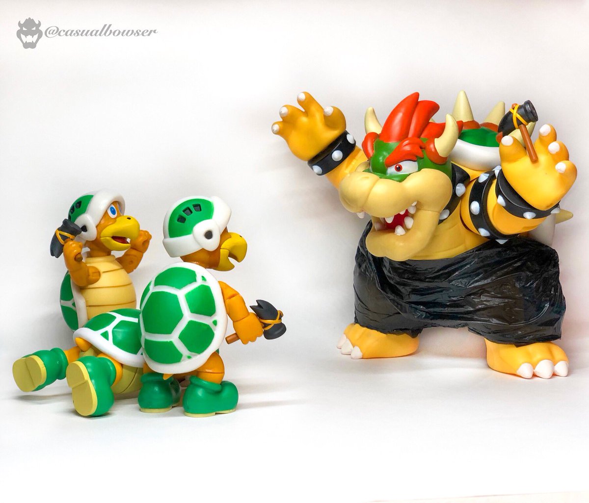 CasualBowser's tweet photo. We can’t STOP - it’s hammer time! And we’re too legit to quit!
_____
#hammertime #CasualBowser #Bowser #KingKoopa #supermario #mariobros #supermariobros #nintendo #worldofnintendo #actionfigurephotography #toyphotography #toyartistry #toyart #nintendolife #toy_photography https://t.co/xS8iGvhsXq