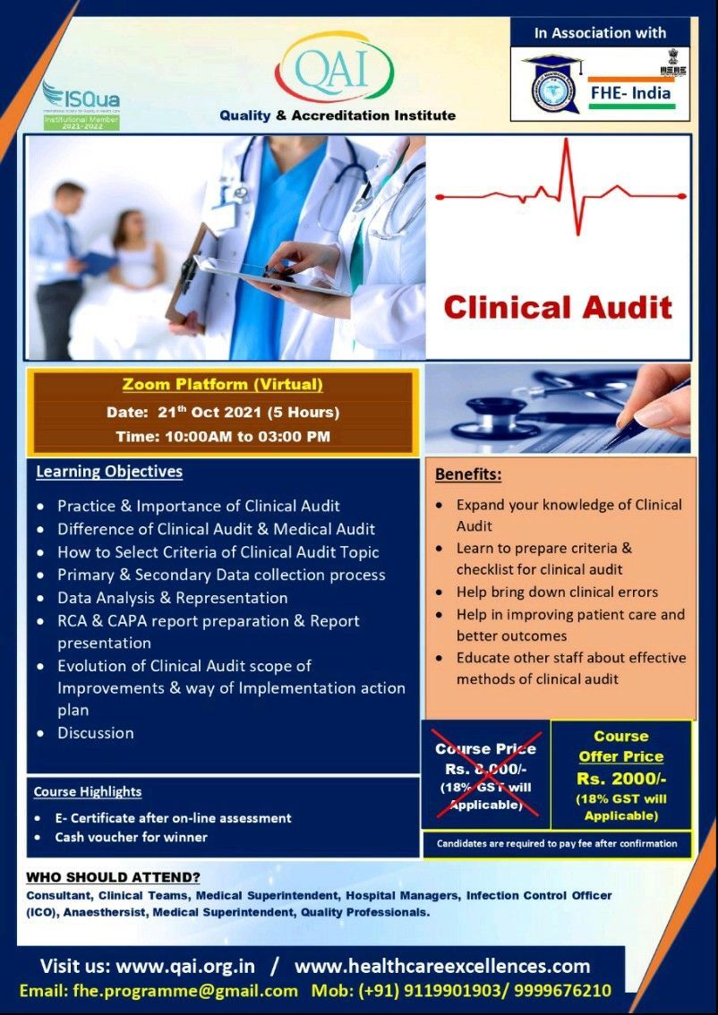 orbitonbiomed's tweet photo. Quality and Accreditation Institute (QAI)
#CLINICAL_AUDIT
#Zoom_platform
#Virtual_classes
#orbitonbiomedical
"A COMPLETE HEALTHCARE SOLUTION" https://t.co/3Hmrw5lcN0