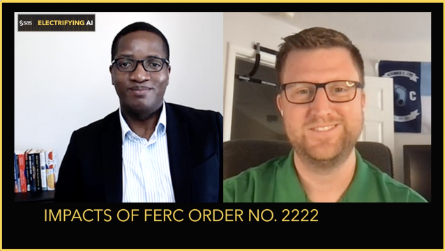 philgoodstory's tweet photo. In Part 2 of my video series with @DrJoeNyangon, he explains what @FERC Order No. 2222 means for utilities, the use cases it will unlock, its benefits to retail electric consumers and the role analytics will play in DER aggregation ๐ #ElectrifyingAI #SAS https://t.co/OVUHnYR2Os https://t.co/K7xlxkXQKU