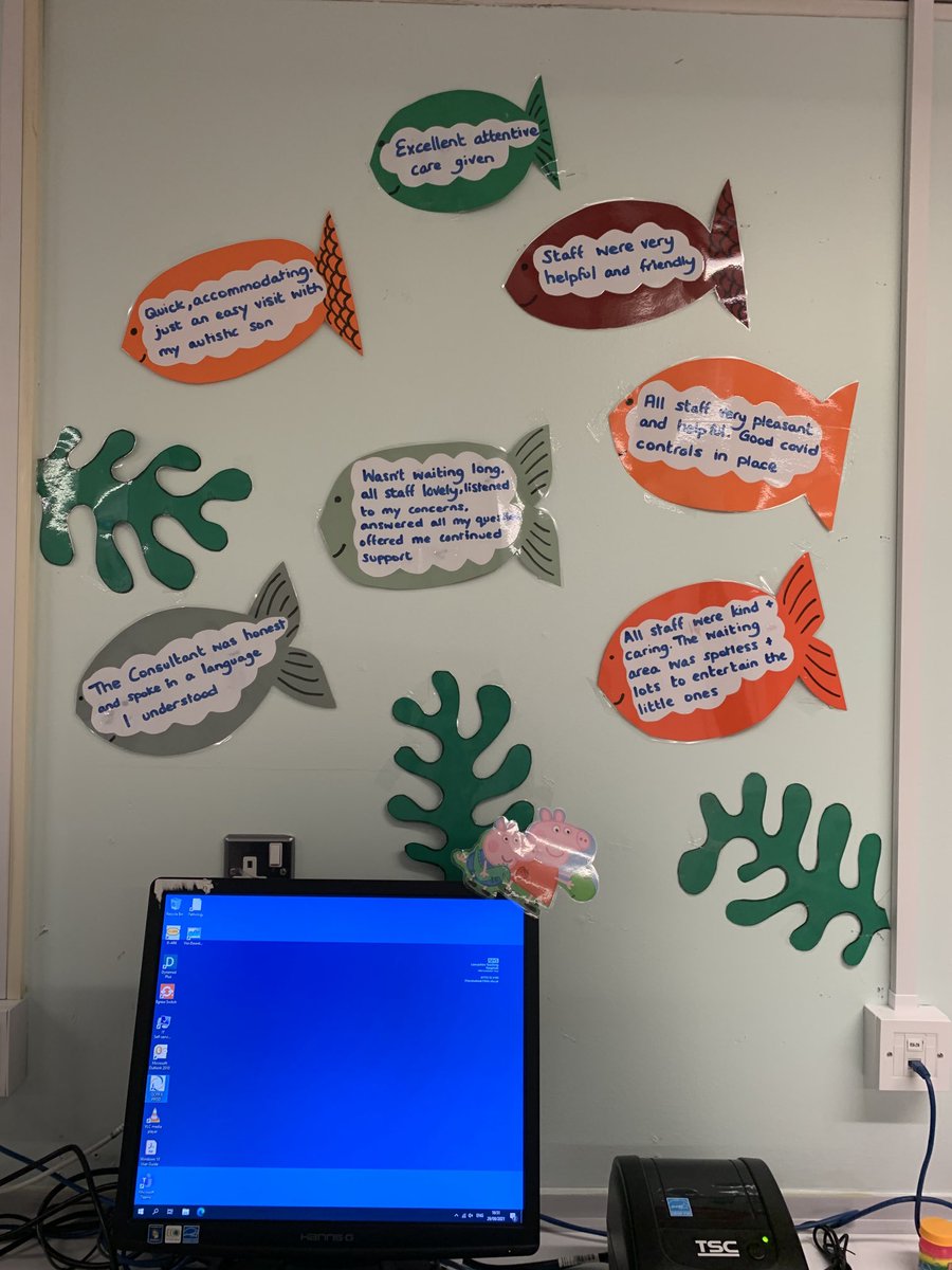 TracyLittle78's tweet photo. Feedback Fish for Children’s Clinic for August https://t.co/O6BV7gOjN5