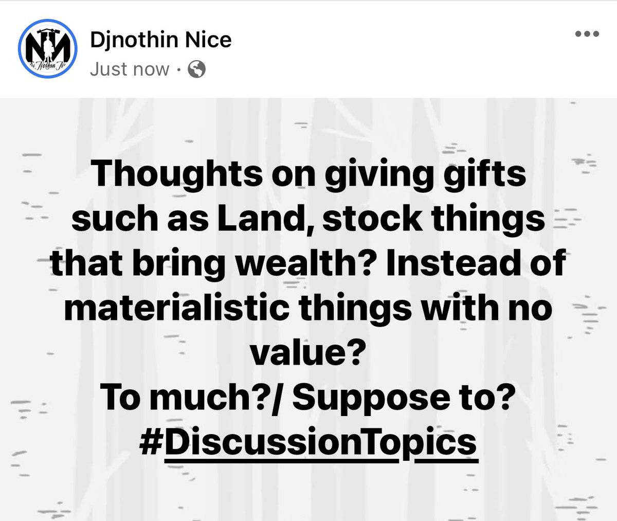 DJNOTHINNICE's tweet image. Thoughts! @DJNOTHINNICE @NothinNiceRadio #DiscussionTopics #WNNRDB #Orlando #Florida #WhatevaWeds #GivingYouExclusiveMusicAndInterviewsWorldwide