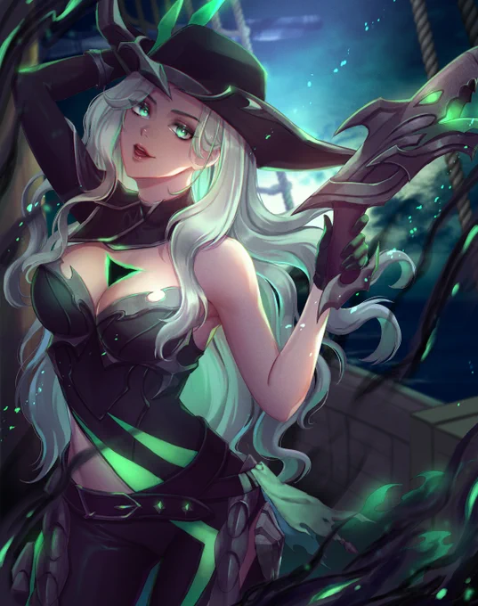 Ruined Miss Fortune💚
#ワイリフに集合だ 
#ArtofLegends 