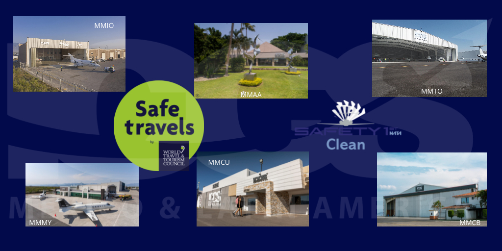 ICCSMexico's tweet image. #SafeFacilities
At ICCS, we keep working to offer you safe facilities, that why all our FBOs are NATA Safety 1st Clean and Safe Travels Certified.

#ICCSExperience #TravelDifferent TravelWithStyle #Airports #Aviation #Safety #COVID19 #NATA #SafetyFirst #SafeTravels