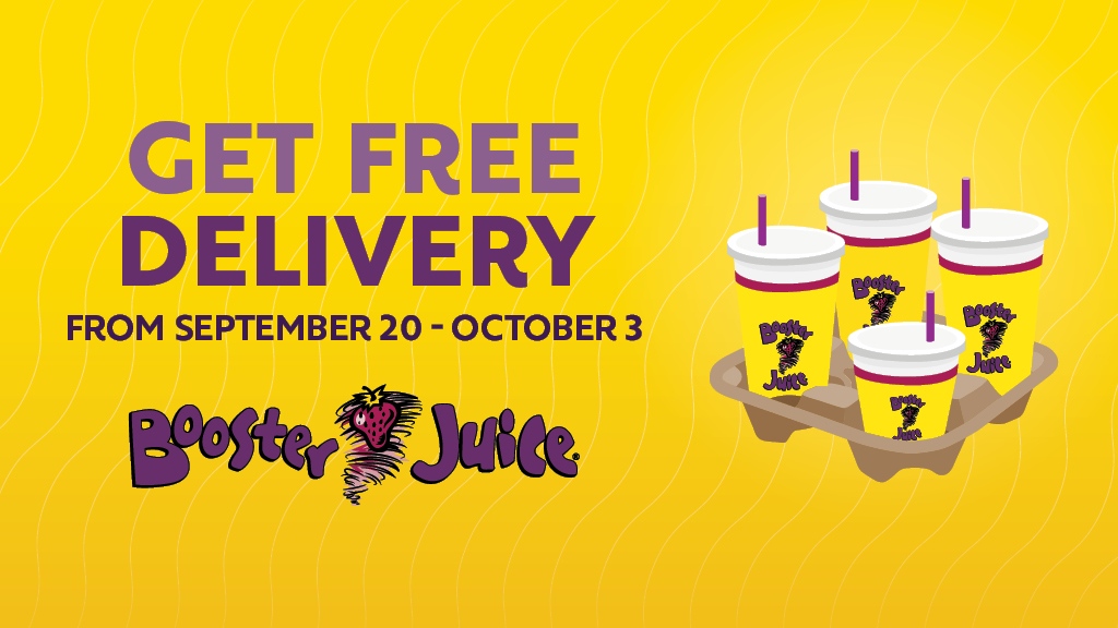 Booster Juice S Tweet Don T Miss Out Is There A Smoothie Or Wrap That You Ve Been Meaning To Try But Haven T Yet Here S Your Chance You Don T Even Have To Leave The