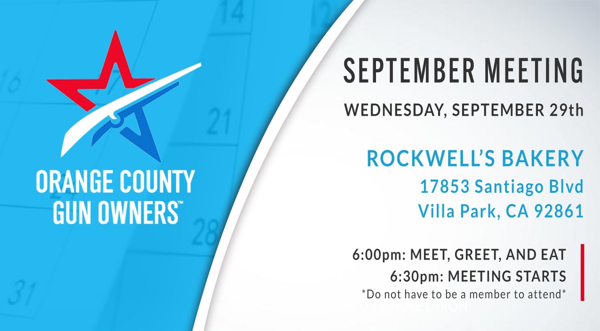 OCGO2A's tweet photo. Join us TONIGHT for our Monthly Meeting at Rockwell's Bakery! Bring a friend and we'll see you there! 
https://t.co/KcQJRGvBUl https://t.co/rR8THX5lCU