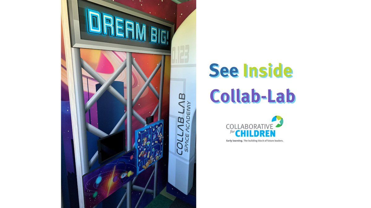 Collab4Children's tweet image. Ready to see what&apos;s inside the Collab-Lab? The reveal is finally here! The excitement begins w/ the welcoming exterior &amp;amp; extends to the vibrant learning spaces within. What&apos;s your favorite #CollabLab learning space? Leave us a comment below!