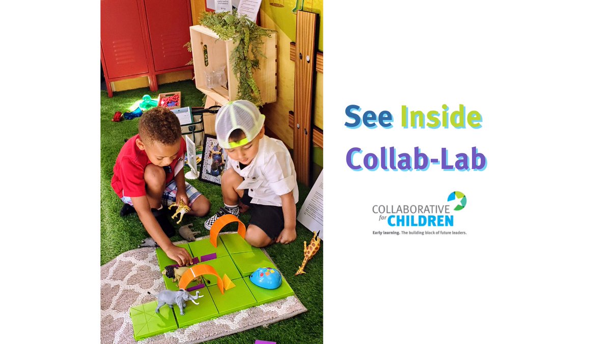 Collab4Children's tweet image. Ready to see what&apos;s inside the Collab-Lab? The reveal is finally here! The excitement begins w/ the welcoming exterior &amp;amp; extends to the vibrant learning spaces within. What&apos;s your favorite #CollabLab learning space? Leave us a comment below!