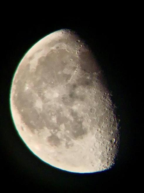 I cannot take claim for this but its what can be achieved using a £30 telescope and a smart phone. #STEMeducation
