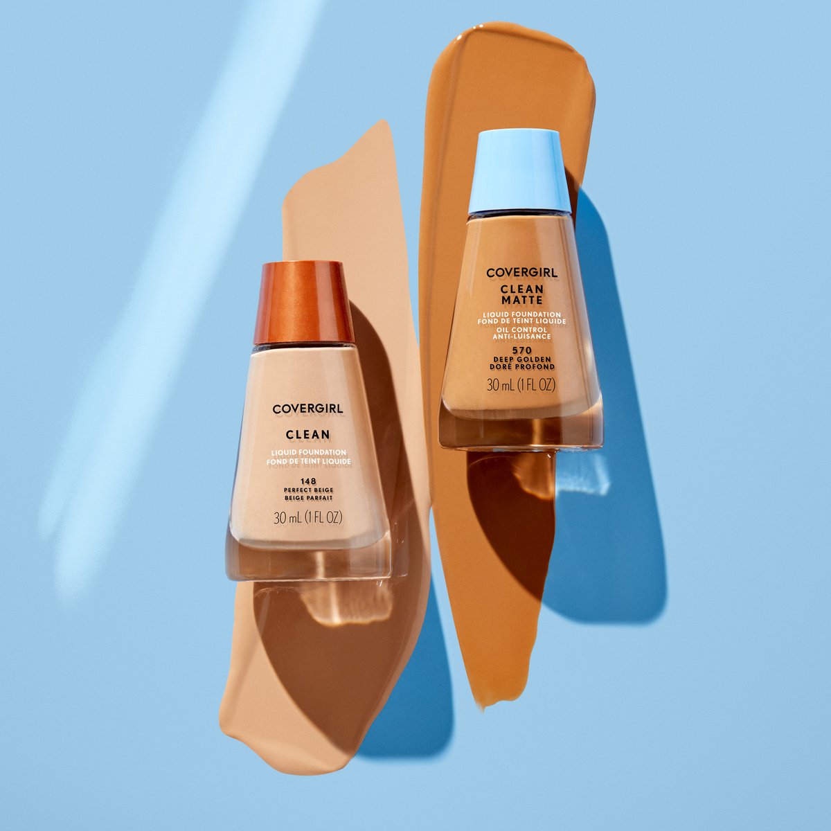 COVERGIRL's tweet photo. Which is your go-to:
traditional #Clean Liquid Makeup Foundation or #CleanMatte Liquid Foundation? Tell us in the comments!
Find both at @walmart.
#EasyBreezyBeautiful #COVERGIRLCrueltyFree #CrueltyFree #Foundation https://t.co/DUXHi0ac0Z