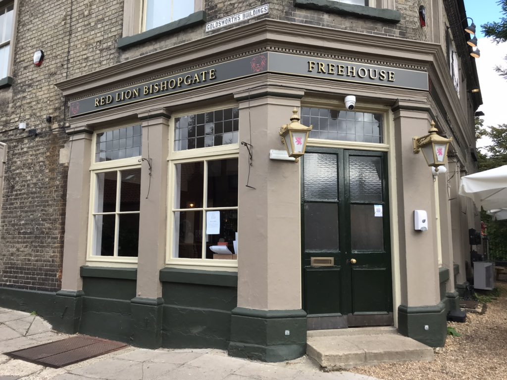 AndyKWilkinson's tweet photo. Then we had lunch - and one of my favourite #beers (#Lacons Legacy) in the beautifully located #Norwich riverside #pub that is the recently re-opened Red Lion.
Great day for @caskaleweek - then back to #Ely on the train ๐ https://t.co/onqrhUlUzJ