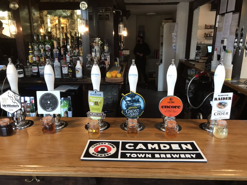 AndyKWilkinson's tweet photo. Then we had lunch - and one of my favourite #beers (#Lacons Legacy) in the beautifully located #Norwich riverside #pub that is the recently re-opened Red Lion.
Great day for @caskaleweek - then back to #Ely on the train ๐ https://t.co/onqrhUlUzJ