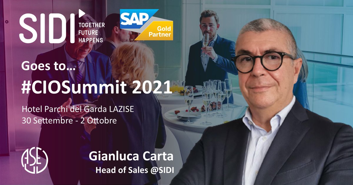 SIDI_Group's tweet photo. @SIDI_Group va al https://t.co/rJLWhVp8AX 2021 – La #trasformazionedigitale come leva di crescita delle #persone, del mercato e dell’ambiente in cui viviamo.

#TogetherFutureHappens #SAP https://t.co/6LITTnsTpE
