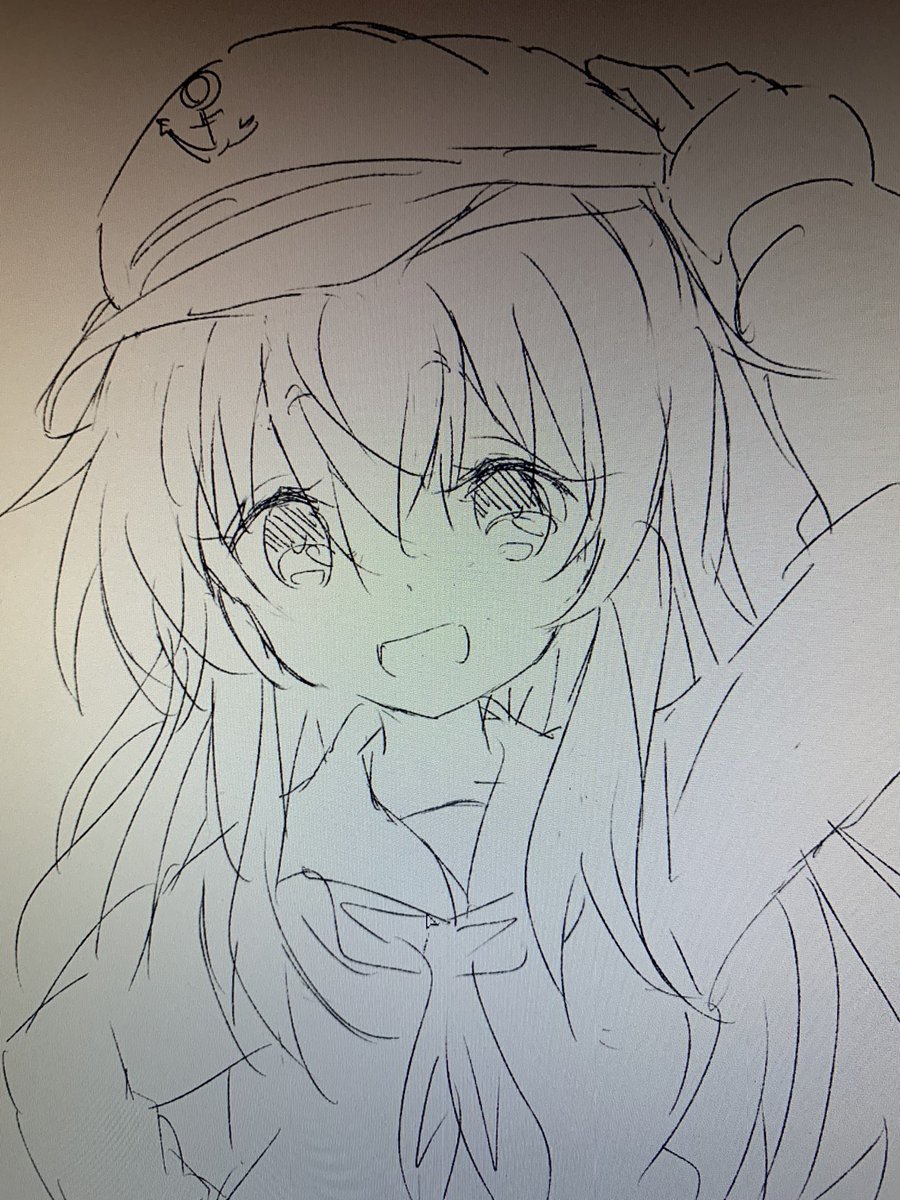 暁ちゃん描いたとこで気を失う( i _ i ) 