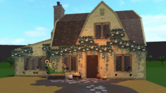 MaxRowland10's tweet photo. I had to really quickly post these pictures of my house because I’m pretty sure people are going round taking pictures of it and we’re going to claim is their own XD #bloxburg @ItsPeetahBread @itsFloatie @AshleyTheUni @FroggyHopz_RBLX https://t.co/RCfqKEnuwN