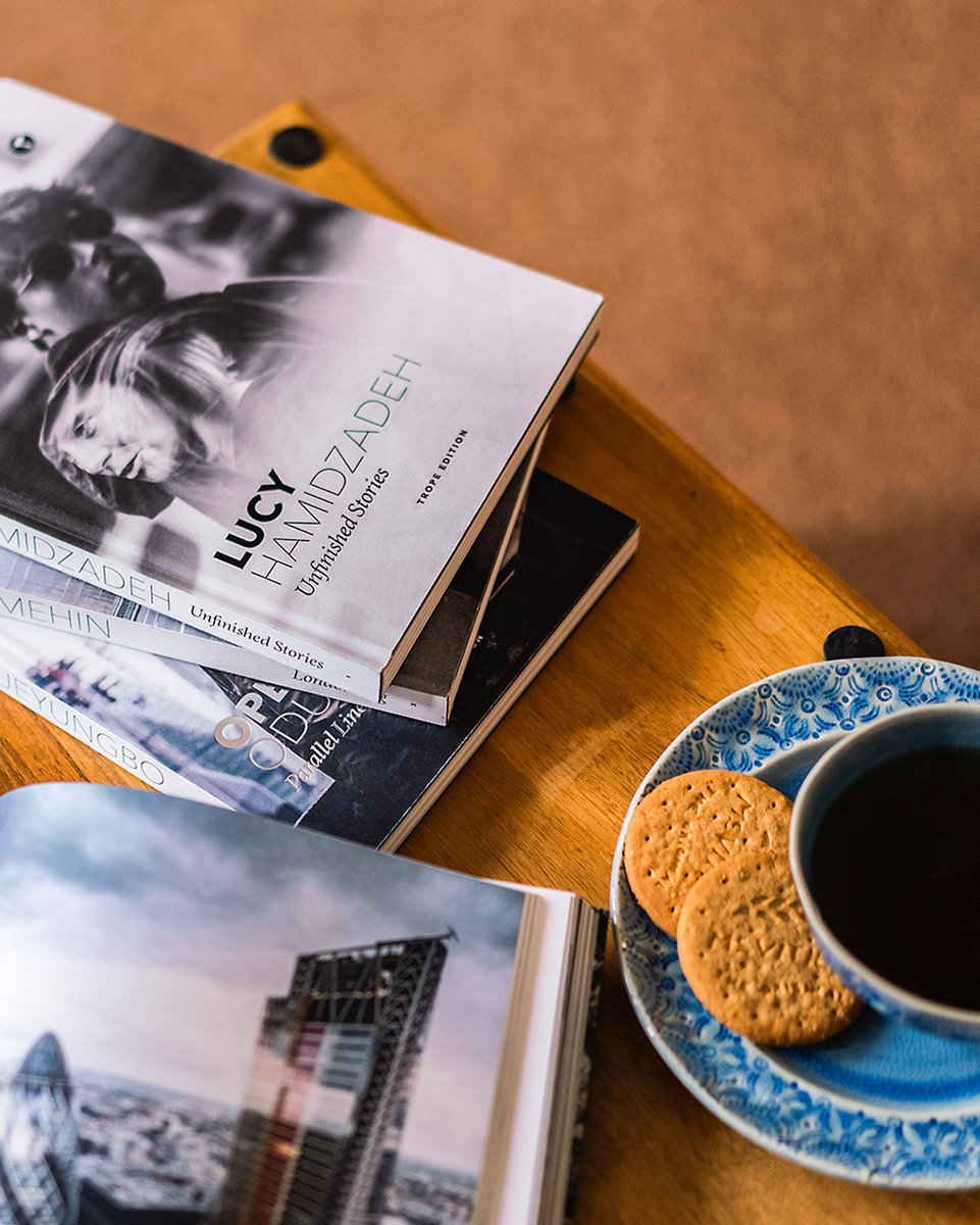 TropeReader's tweet image. Happy #NationalCoffeeDay! ☕️ Our books pair nicely with a cup o’ joe and are a great addition to the coffee table. Haven’t taken advantage of our fall sale yet? Shop our photography book bundles through Friday for 25% off your next art print 📚 #linkinbio