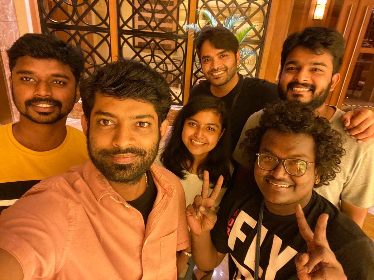karthikmuthu14's tweet photo. It’s a wrap for #TeamRJB3 
Thank you so much to the amazing duo Directors @RJ_Balaji brother &amp; #NJSaravanan sir for this wonderful opportunity. 
Completed 40days !!!single schedule.🙂❤️🙏🙌🎥

#cinematographer #shootlife #tamilcinema #indiancinema #Cinematographyteam https://t.co/uDUZuMzDIU