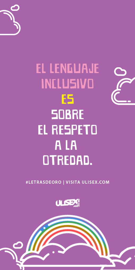 UlisexMgzn's tweet photo. Mis amores #FelizMiércoles 🌞🧡🏳️‍🌈 recuerden que todes tenemos derecho a una identidad y por lo tanto  a que ésta se respete. 

Ahí les van unas #LetrasDeOro
#OrgulloSiempre 

Visita https://t.co/MqDL26QXjo https://t.co/lvbIXUpWAG