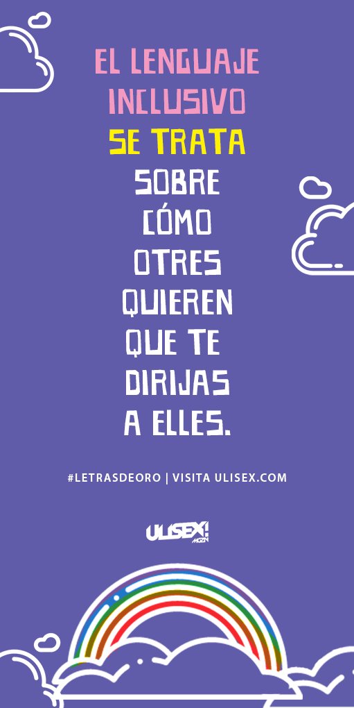 UlisexMgzn's tweet photo. Mis amores #FelizMiércoles 🌞🧡🏳️‍🌈 recuerden que todes tenemos derecho a una identidad y por lo tanto  a que ésta se respete. 

Ahí les van unas #LetrasDeOro
#OrgulloSiempre 

Visita https://t.co/MqDL26QXjo https://t.co/lvbIXUpWAG