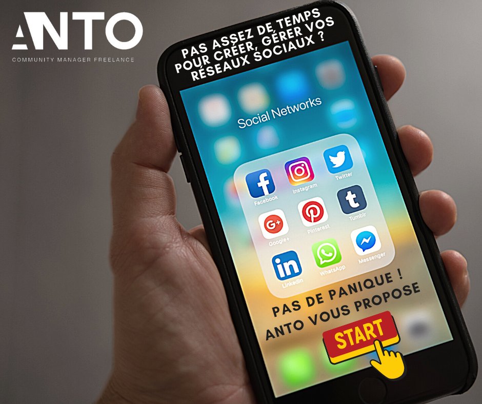 Anto_Freelance's tweet photo. START
C'est la nouvelle offre @Anto_Freelance ! 
Avec START, repartez avec une page #Facebook #instagram #twitter #reseauxsociaux prête à l'emploi ! 
Plus d'infos, contactez @Anto_Freelance ! https://t.co/YTRj3Jq9eU
