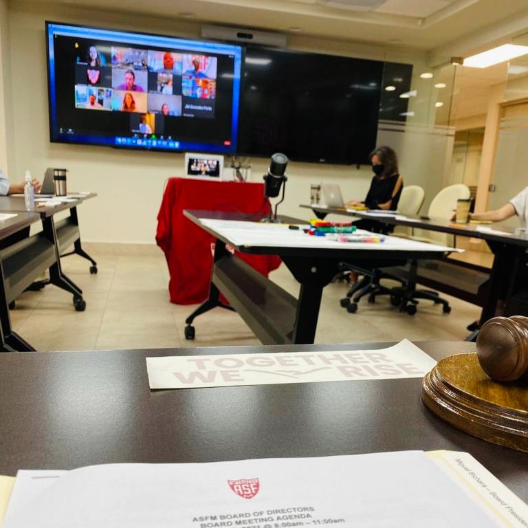 Official ASFM tweet media