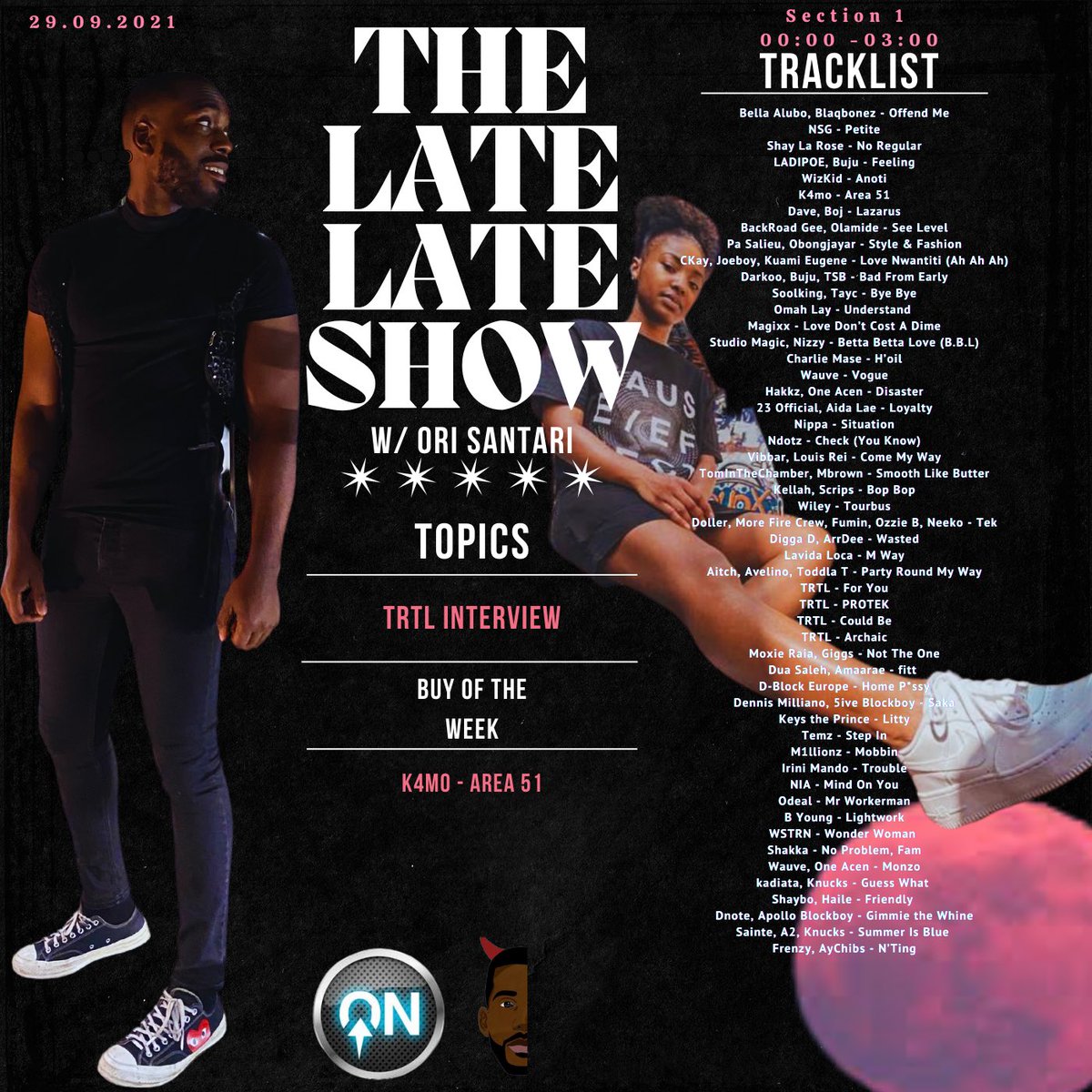 Lads, I’m back tonight to play stuff that I like 😛 and I’m joined by TRTL for my first ever interview.. I basically had to learn to shhh and let her talk but we move 🤧 Got some bangers and it’s like a 90% UK soo I’m bloody proud of myself 🇬🇧 🇬🇧 I deserve a OBE now 🤴🏾<a href="/OnTopFM/">OnTop Radio</a>