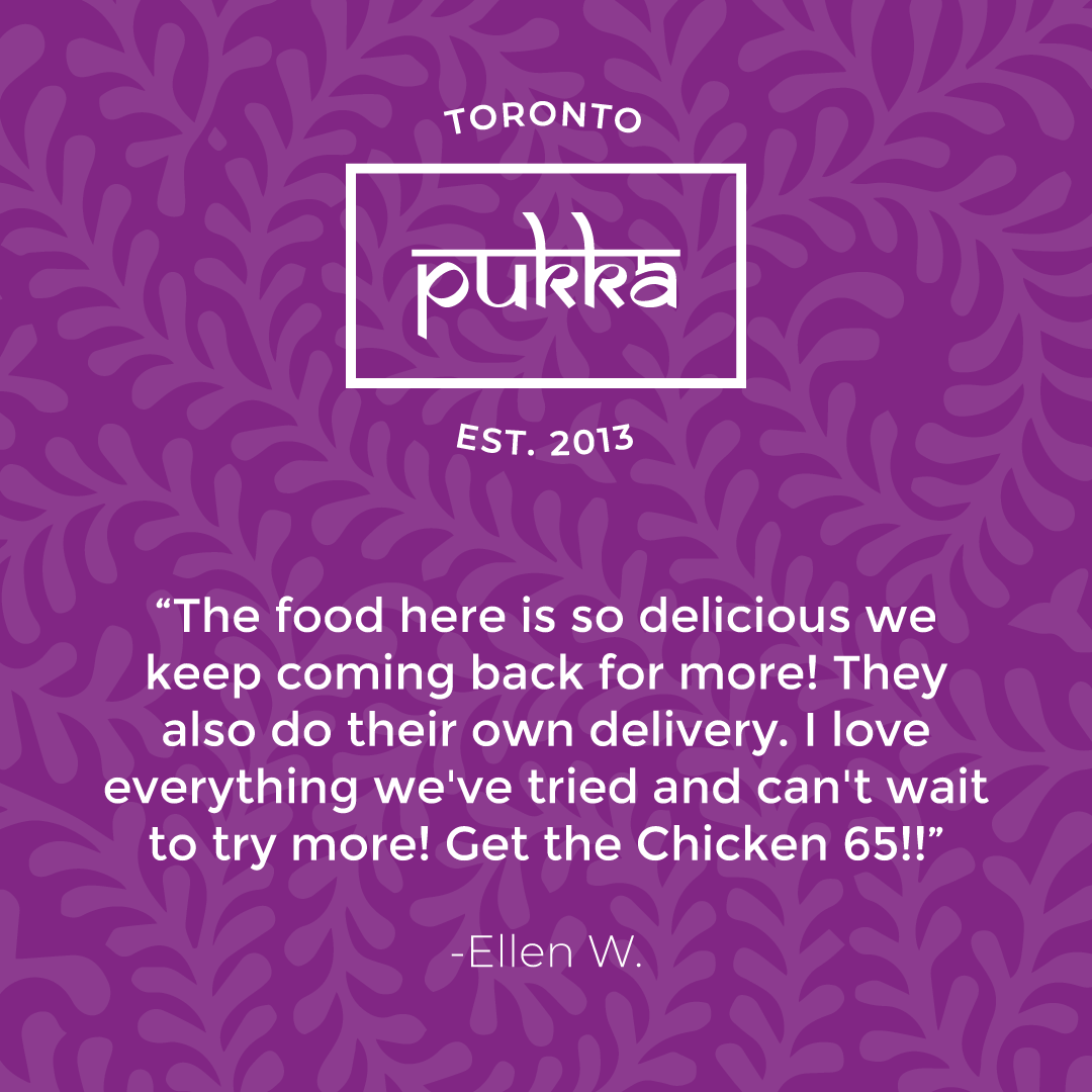 pukkatoronto's tweet photo. You heard it here, folks. You gotta try the chicken 65!  😊 #stclairwest #hillcrestvillage #midtowntoronto #torontofoodie #indianfoodtoronto #tastethesix #yyzeats #tofood #torontolife https://t.co/cPu74pEgZ9