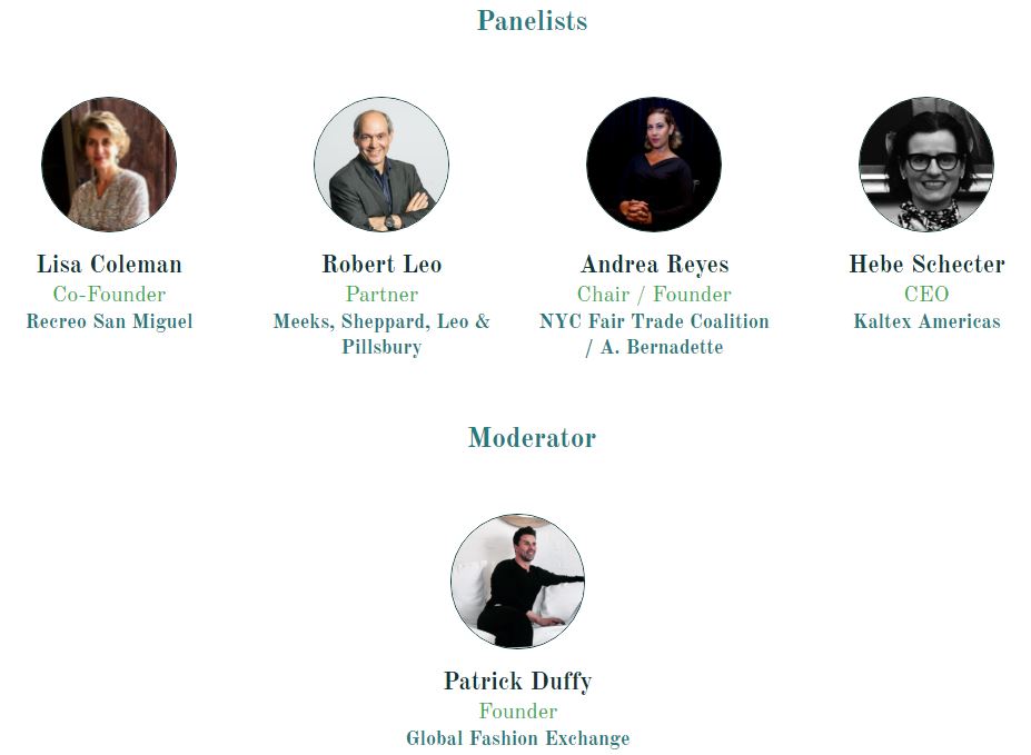 usmcocne1's tweet photo. @FIT @LAFS2018 @usmcocca @usmcocia SESSION 2 October 7: Sustainable Manufacturing and Distribution: Challenges and Implications for the Fashion Industry
Andrea Reyes @nycfairtrade
Bob Leo #MSCustoms
Lisa Coleman @recreosanmiguel
Hebe Schecter @GrupoKaltex
Patrick Duffy #GFX
https://t.co/eVYRCSOdNn
3/ https://t.co/JcEvoCyniS