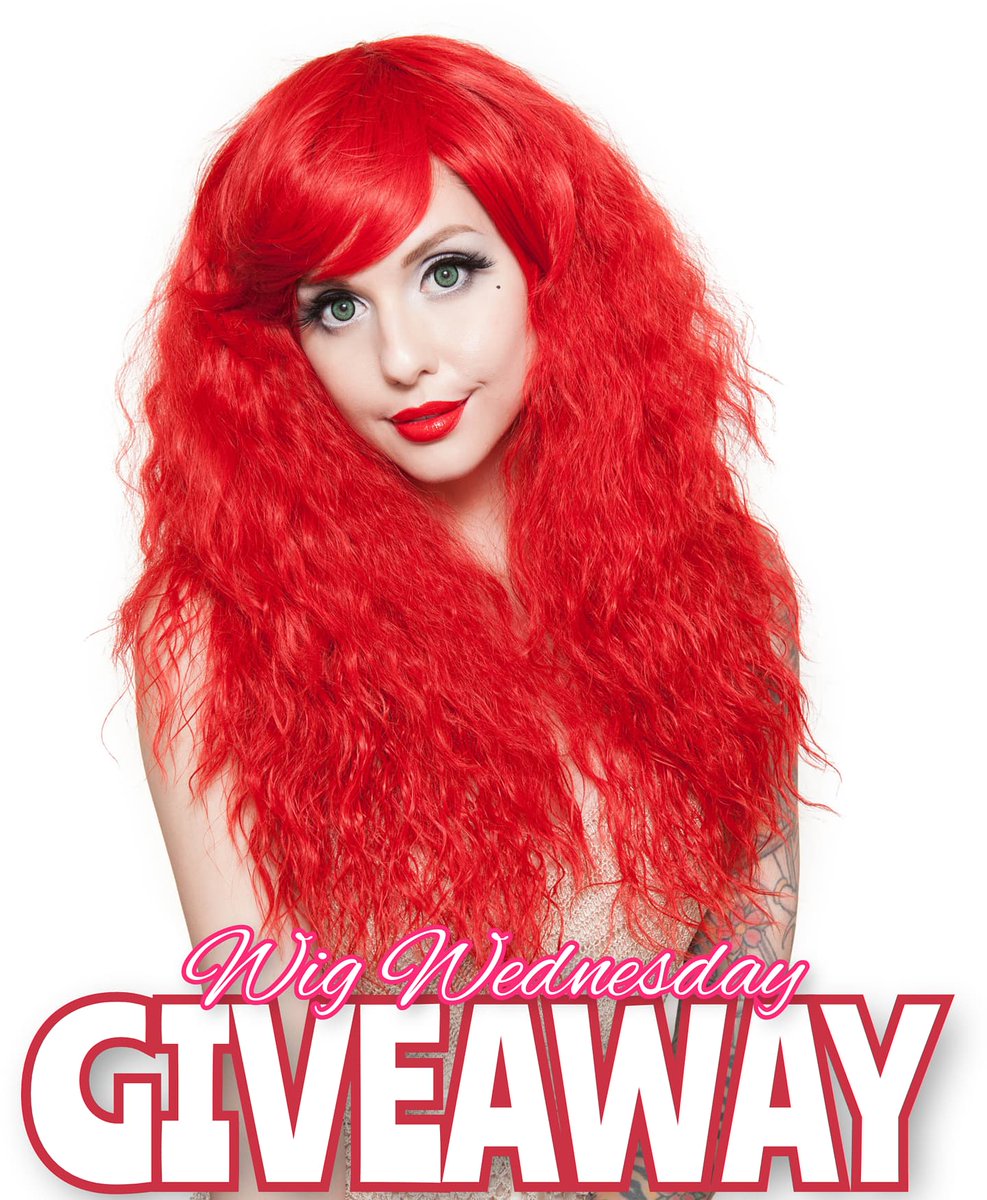It's WIG WEDNESDAY and we're giving away a wig from <a href="/RockStarWigs/">RockStar Wigs ®</a> ! Enter to win here: instagram.com/p/CUa8eJqBh-c/