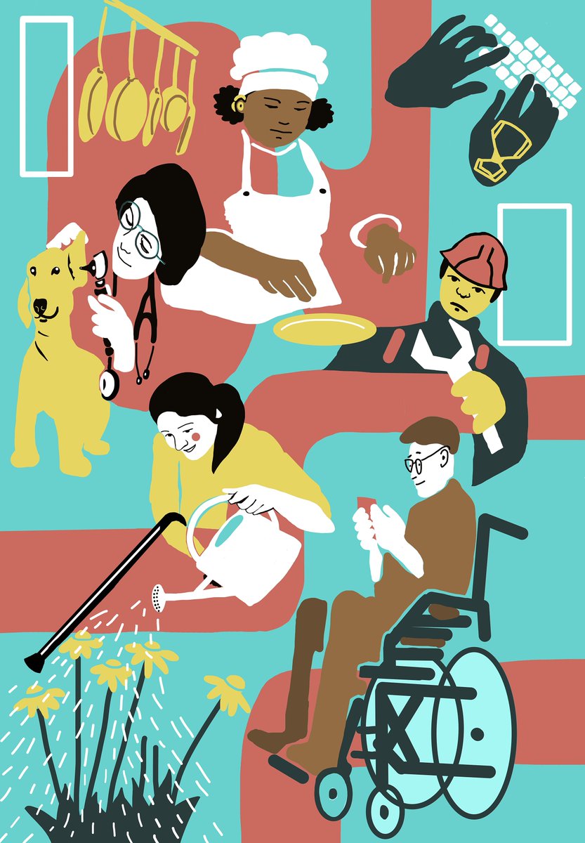 Thanks for The Canadian Association for #SupportedEmployment works to increase #employment #inclusion for people with a #disability & support #cdnbusiness with #diversity to share my artwork