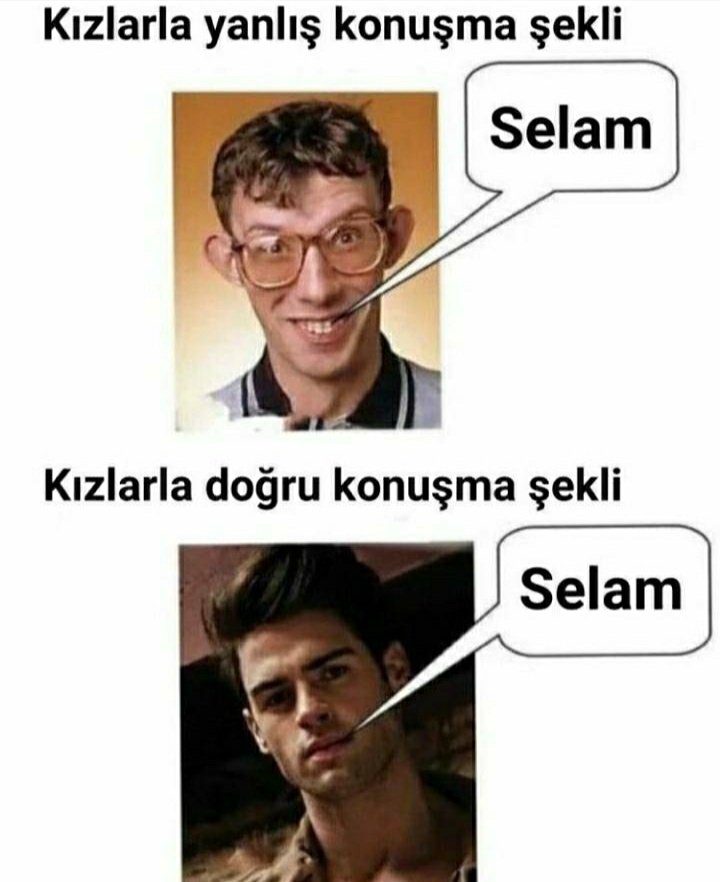 Yukarıda ki oça bak nasıl konuşuyor