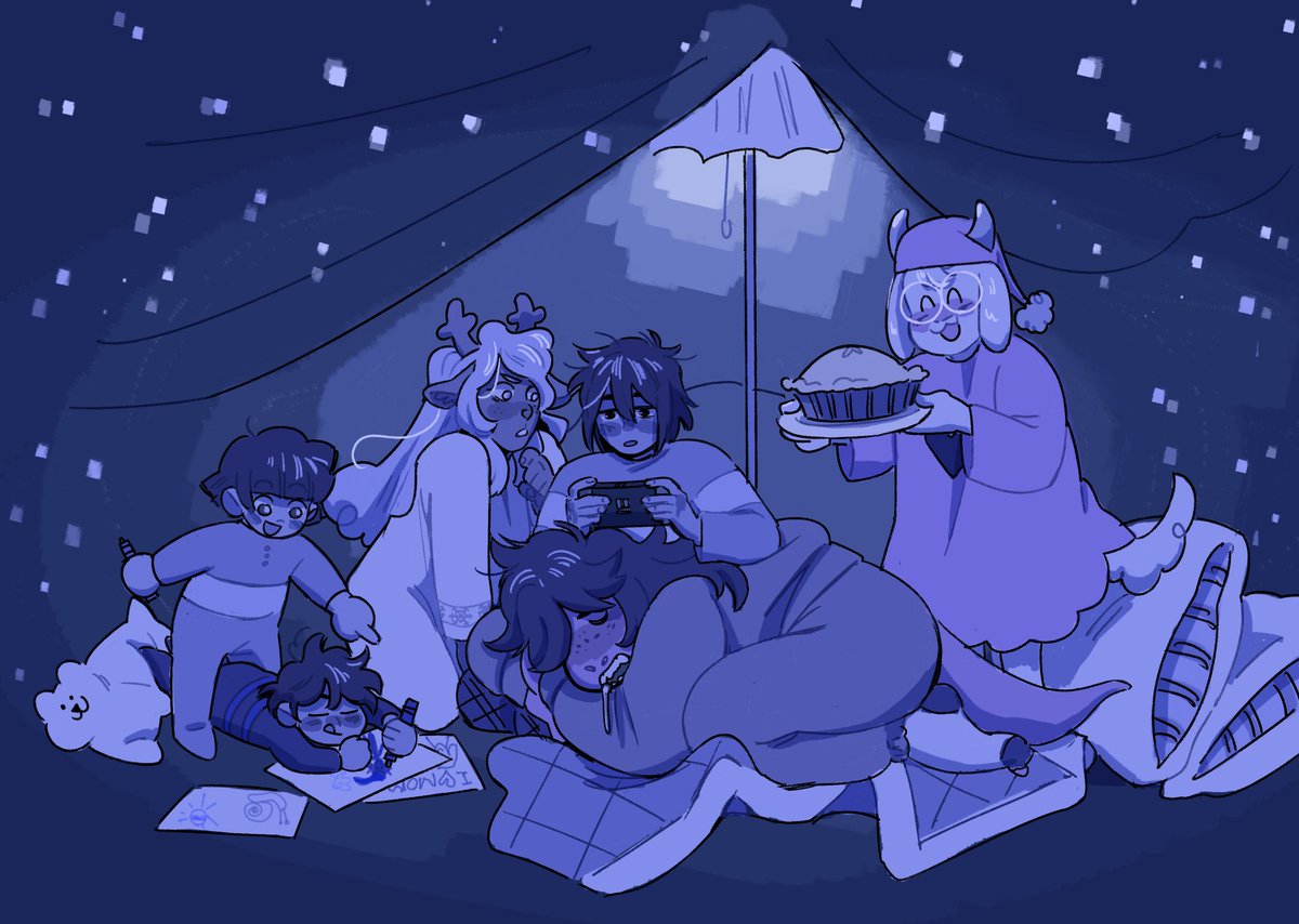 kids up past their bedtime #deltarune #undertale